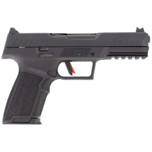 TISAS PX-5.7 FO Raptor 5.7x28mm pistol with 4.8-inch threaded barrel and QPQ finish