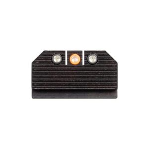 Night Fision Optics Ready Stealth Night Sight Set orange front black rear for Glock