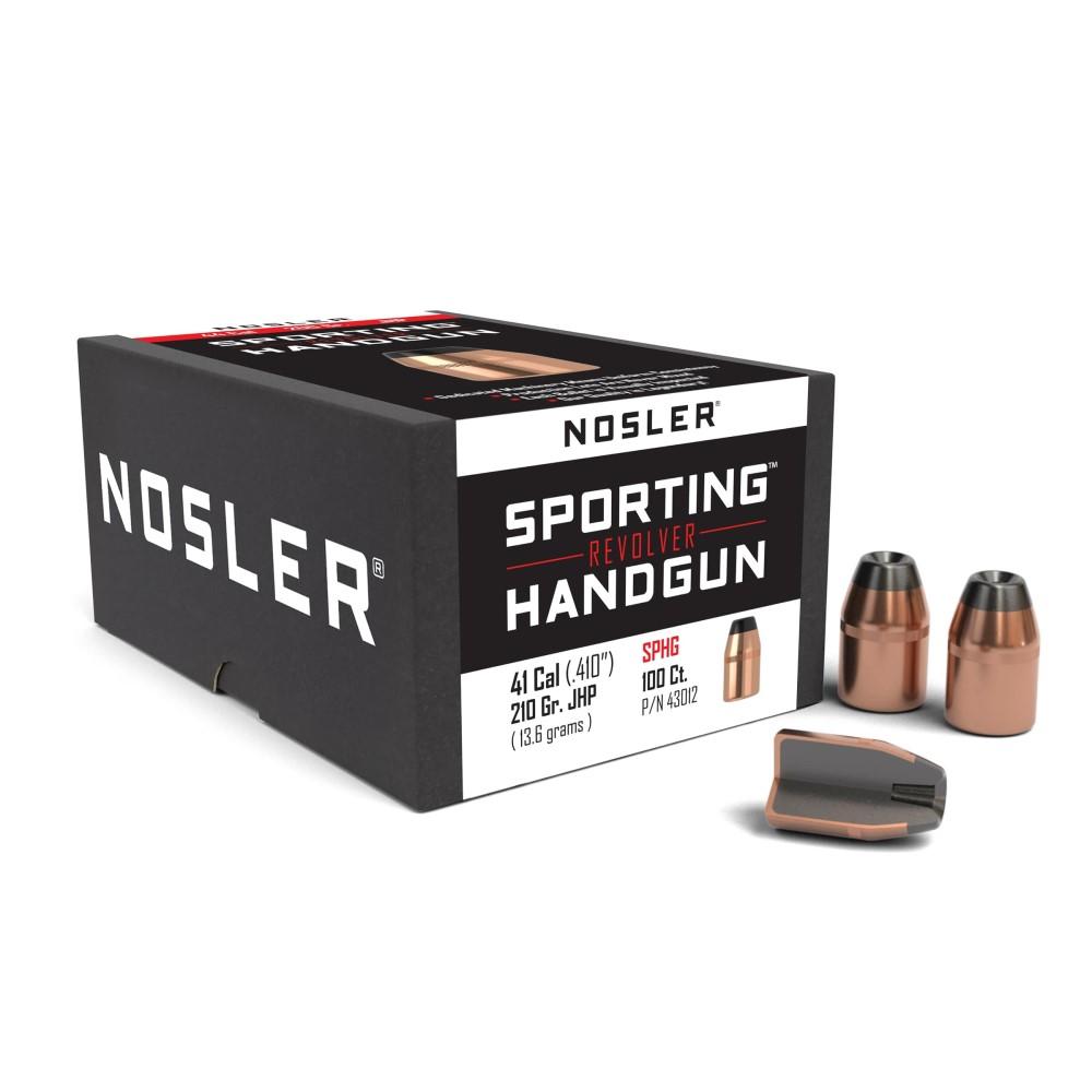 Nosler .41 Cal (.410) 210gr JHP Bullets - 100 ct - Alexander's