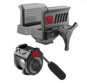 BOG DeathGrip Ultralite magnesium clamp head with Great Divide head