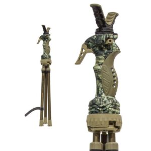 Primos Trigger Stick Gen 3 Dark Earth tripod adjustable 18-38 in with quick detach yoke