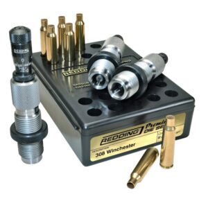 Redding Premium Series Deluxe 3-Die Set .280 Ackley Improved, three reloading dies