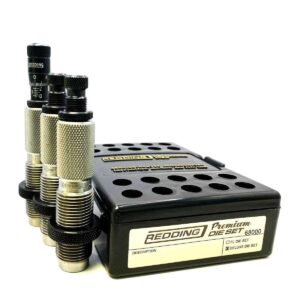 Redding 33 Nosler Premium Series Deluxe 3-Die Set reloading dies