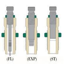 Redding Series C 3-Die Set for .444 Marlin in die box with dies and accessories