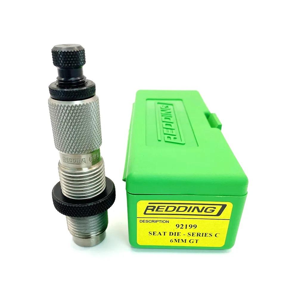 Redding 6mm GT seating die with built-in bullet guide and crimp ring