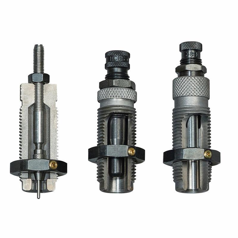 RCBS 3-Die Roll Crimp Set for .480 Ruger and .475 Linebaugh - sizer expander seater dies