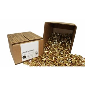 Box of Remington UMC 45 ACP 230 grain FMJ ammunition with 500 rounds
