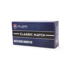 Atlanta Arms Classic Match 9mm Luger 115gr FMJ box, 50 rounds
