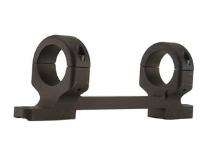 DNZ one-piece 30mm medium scope mount for Remington 700 long action, matte black (8-40 screws)