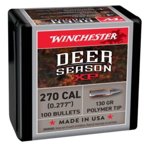 Winchester Deer Season XP .270 Cal 130 gr bullets 100-count box