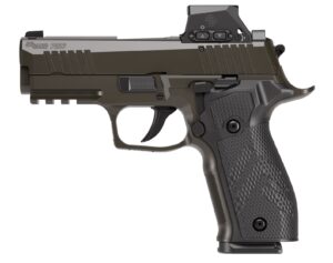 Sig Sauer P226X Carry Legion 9mm pistol in Legion Gray with ROMEOX Pro optic mounted
