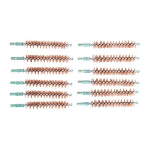 CHAMBER BRUSH, BRONZE, 9MM/.38 SPECIAL/.357 MAG, 12 PACK