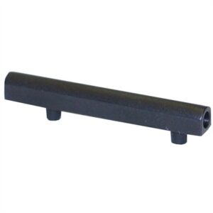 Nighthawk Custom carbon steel 1911 plunger tube shown from the side with staking studs visible