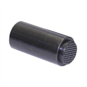 Nighthawk Custom Commander recoil spring plug with checkered face design, carbon steel