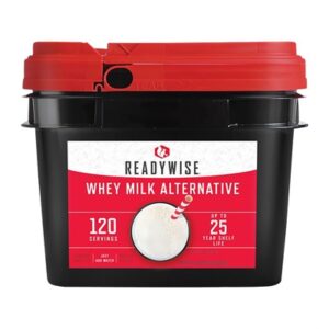 120 SERVINGS OF LONG-TERM DRY POWDERED WHEY MILK
