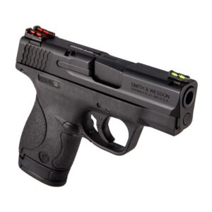 M&P9 SHIELD 9MM LUGER 3.1â BBL HI-VIZ (1)7RD & (1)8RD BLACK