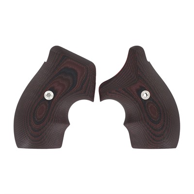 VZ Grips S&W J-Frame 320 Black Cherry laminate revolver grips with stainless steel T-15 screw