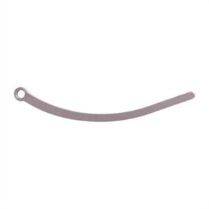 EGW titanium X-long 1911 hammer strut, a slim machined gray metal trigger part