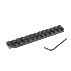 EGW 47100 matte black Picatinny scope rail for Marlin 1895, 336, and 444 lever rifles
