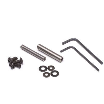 Mesa Tactical anti-walk trigger pin kit with stainless steel pins and installation wrenches