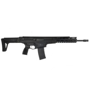 PWS UXR Elite rifle in black with 14.5 inch barrel and folding stock