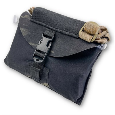 GBRS Group IFAS Individual First Aid System Pouch in Multicam Black with integrated tourniquet sleeve