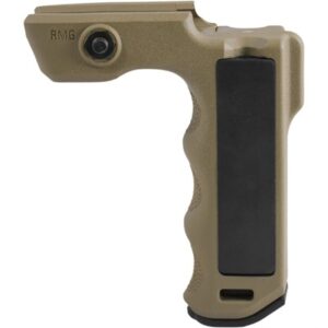 Mission First Tactical REACT Magwell Grip in Scorched Dark Earth for AR-15 Picatinny rail