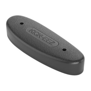 Kick-EEZ Large 3/4-inch All Purpose grind-to-fit recoil pad in black Sorbothane with screw holes