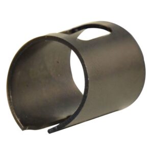 Williams Fire Sight Hood in black steel with open-top cutout for streamlined ramp front sights
