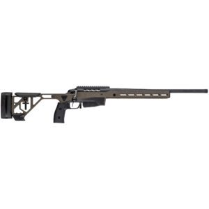 Tikka T3x ACE Target bolt action rifle in bronze with adjustable chassis and 26 inch barrel