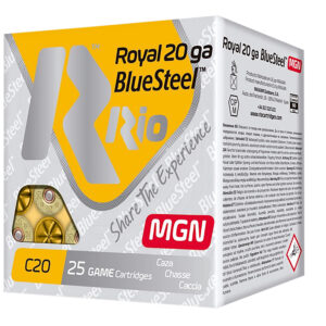 Rio Royal BlueSteel 20 gauge 3 inch shotgun shells with steel shot