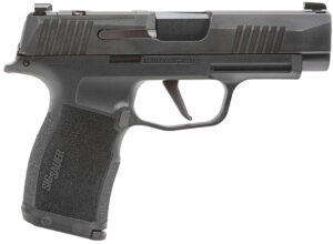 Sig Sauer P365XL 9mm pistol with black Nitron optic-ready slide and black polymer grip