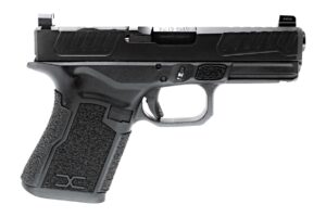 Faxon FX-19 Duty Gen 2 compact 9mm pistol with black DLC stainless slide and optic-ready cut