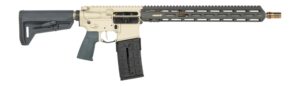 Q Sugar Weasel 300 Blackout rifle with clear anodized receiver and black M-LOK handguard