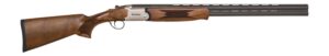 Mossberg 75490 Silver Reserve  16 Gauge Break Open 2.75" 2rd 28" Matte Blued Over/Under Vent Rib Barrel, Satin Silver w/Engraved Logo Receiver, Fixed Satin Black Walnut Stock