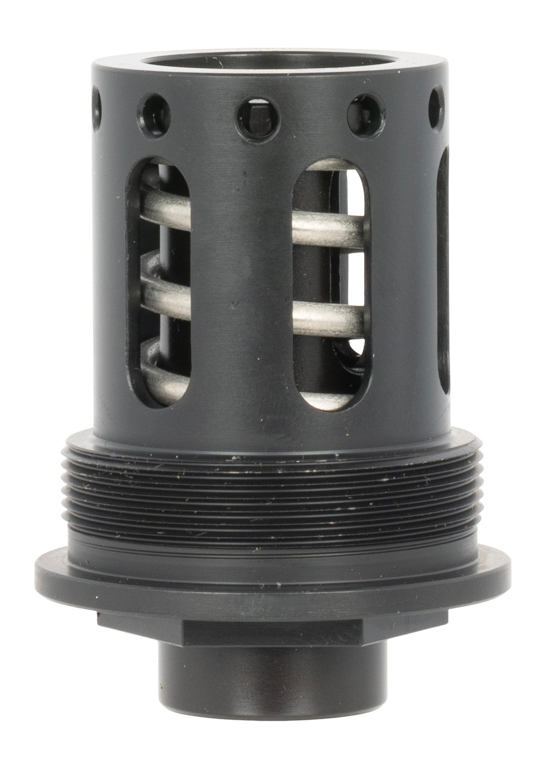 Angstadt Arms HUB to 1/2x28 Booster Assembly Nielsen Device Black