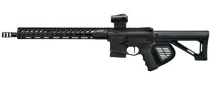 Sig Sauer M400 Forge CA 5.56 black AR rifle with ROMEO-MSR red dot and M-LOK handguard