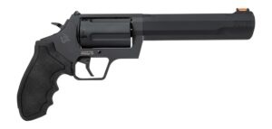 Taurus 2-JUDGE61 Judge  45 Long Colt/410 Gauge 5 Shot 6.50" Black Stainless Steel Barrel, Cylinder & Frame, Black Rubber Grip, Transfer Bar Safety