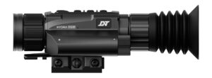 Black DNT HS635 Hydra 640x512 35mm thermal scope with ribbed housing and quick-detach mount