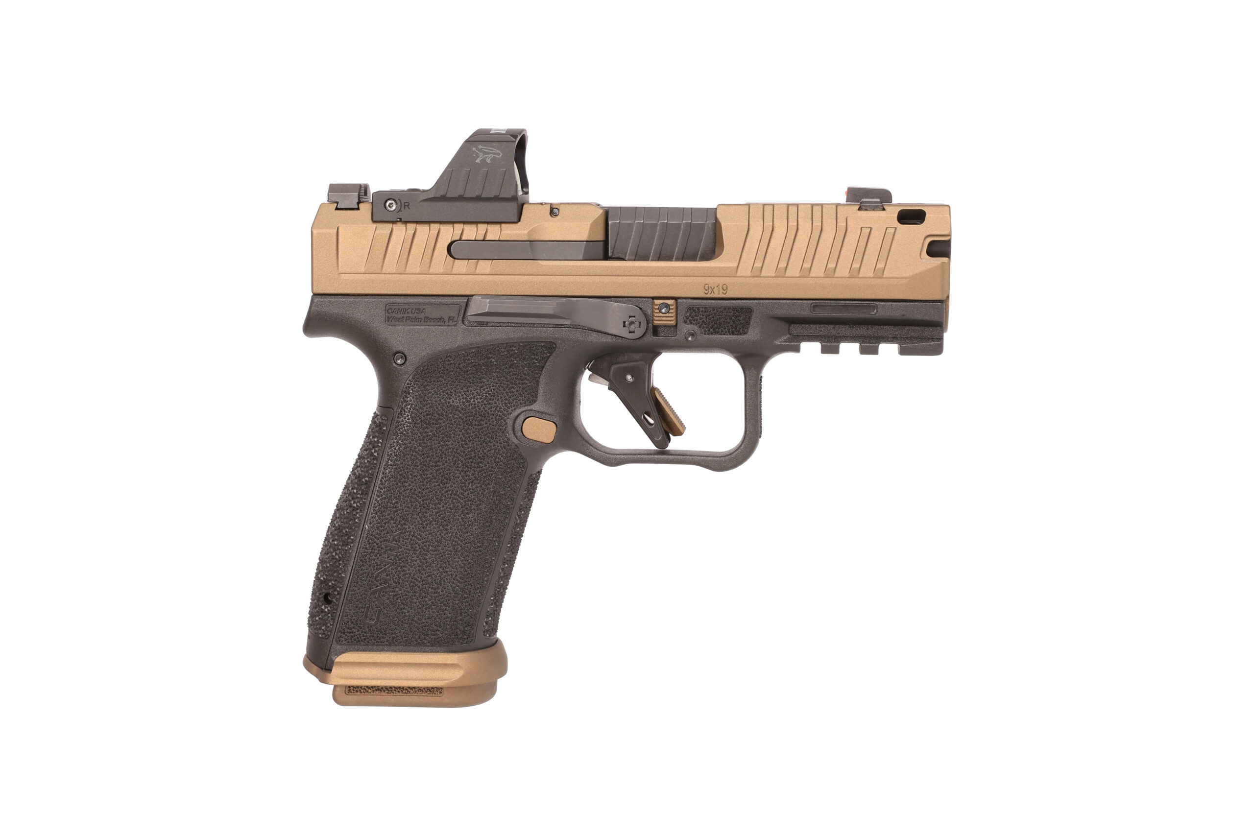 Canik METE MC9 Prime 9mm Optic Ready Pistol Black/Bronze