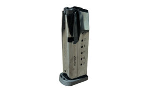 Derya DY9Z black 15-round 9mm magazine with numbered witness holes