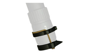 One Hundred Concepts ShockCollar Size 2 matte black locking retention ring for ScopeCap