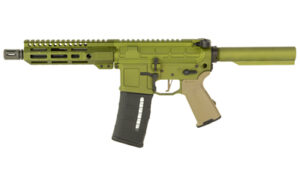 San Tan Tactical STT-15 5.56 AR pistol with 7.5 inch barrel in Olive Drab Green anodized finish