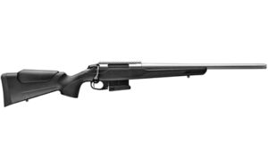 Tikka T3x CTR 6mm Creedmoor bolt action rifle with stainless barrel and black synthetic stock