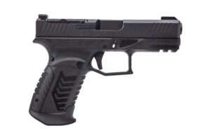 Derya Arms DY9 9mm black semi auto pistol with fiber optic sights