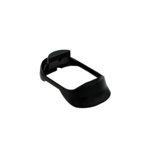 Black anodized aluminum Shield Arms Premium Magwell with wide funnel opening for Glock 17 Gen 6