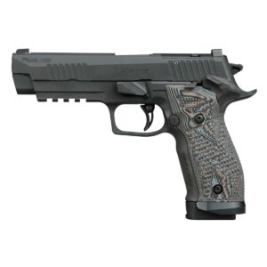 Sig Sauer P226 X-Five Extreme 9mm pistol with black slide and gray G10 grips