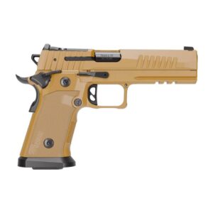 Sig Sauer P211-GT5 Coyote Tan 9mm SAO full-size pistol with night sights and optic-ready slide