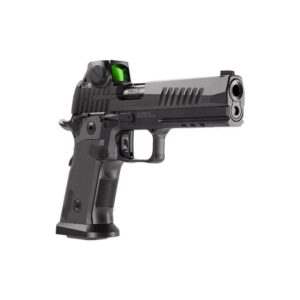 Black Sig Sauer P211-GT5 RXSL 9mm pistol with mounted ROMEO-X red dot and 5-inch bull barrel
