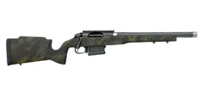 Proof Research Elevation MTR 2.0 bolt action rifle in 22 Creedmoor with black Midnight carbon fiber stock